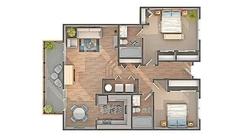 Floor plan Douglas