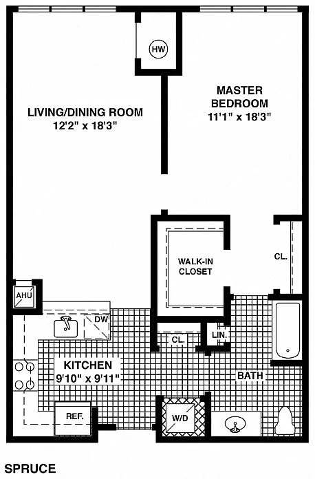 Floor plan Spruce