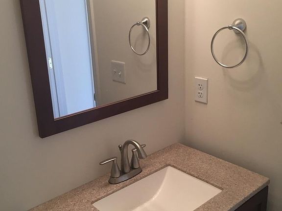 New vanity and mirror