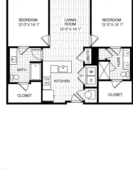 B1.1 floor plan 505 Courtland