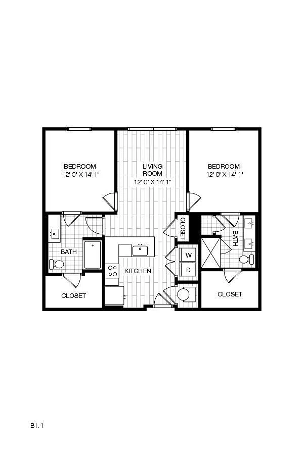 Floor plan B11
