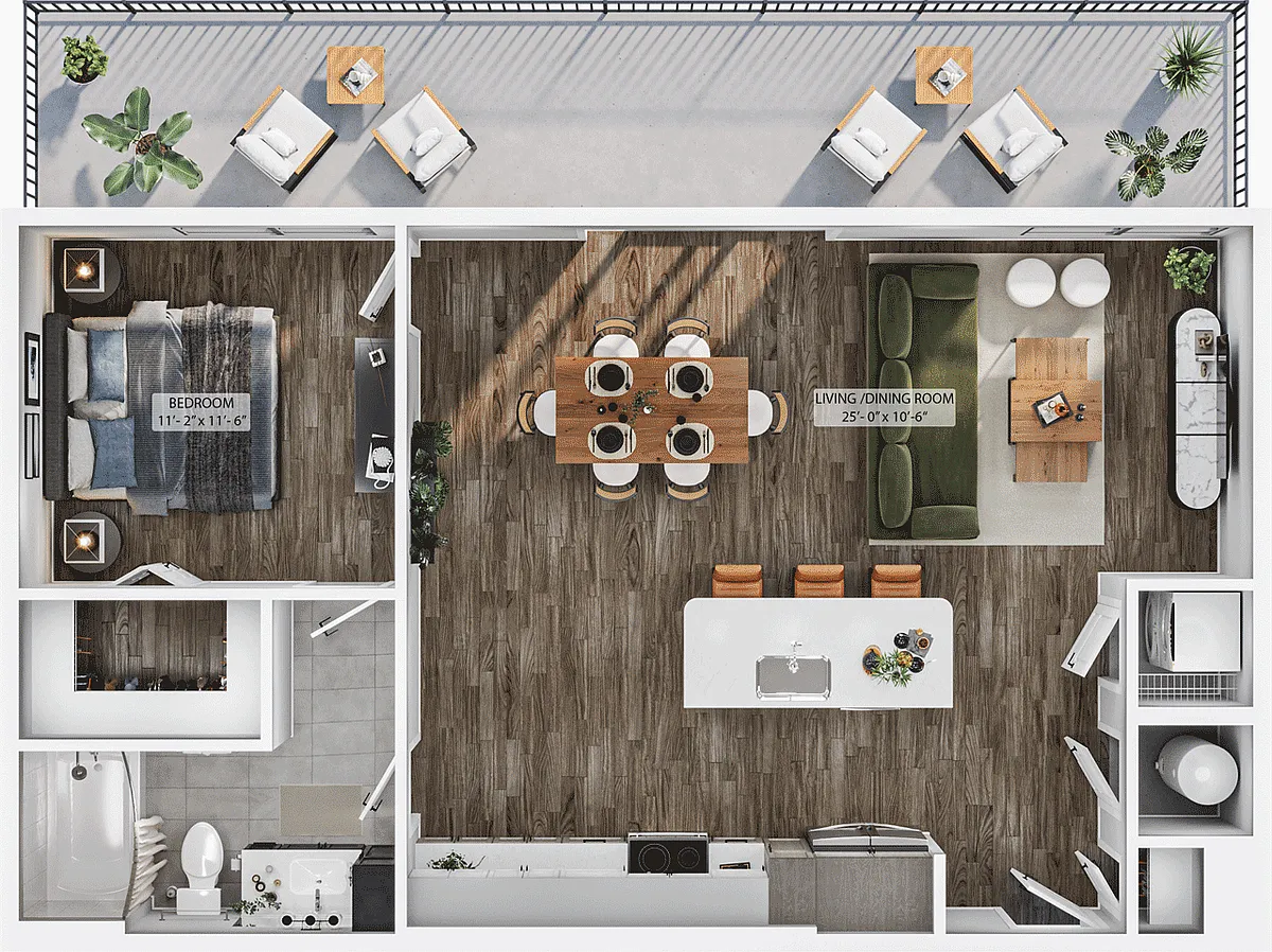 Floor plan A20