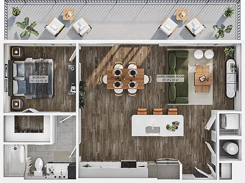 Floor plan A20