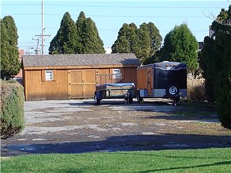 Shed included