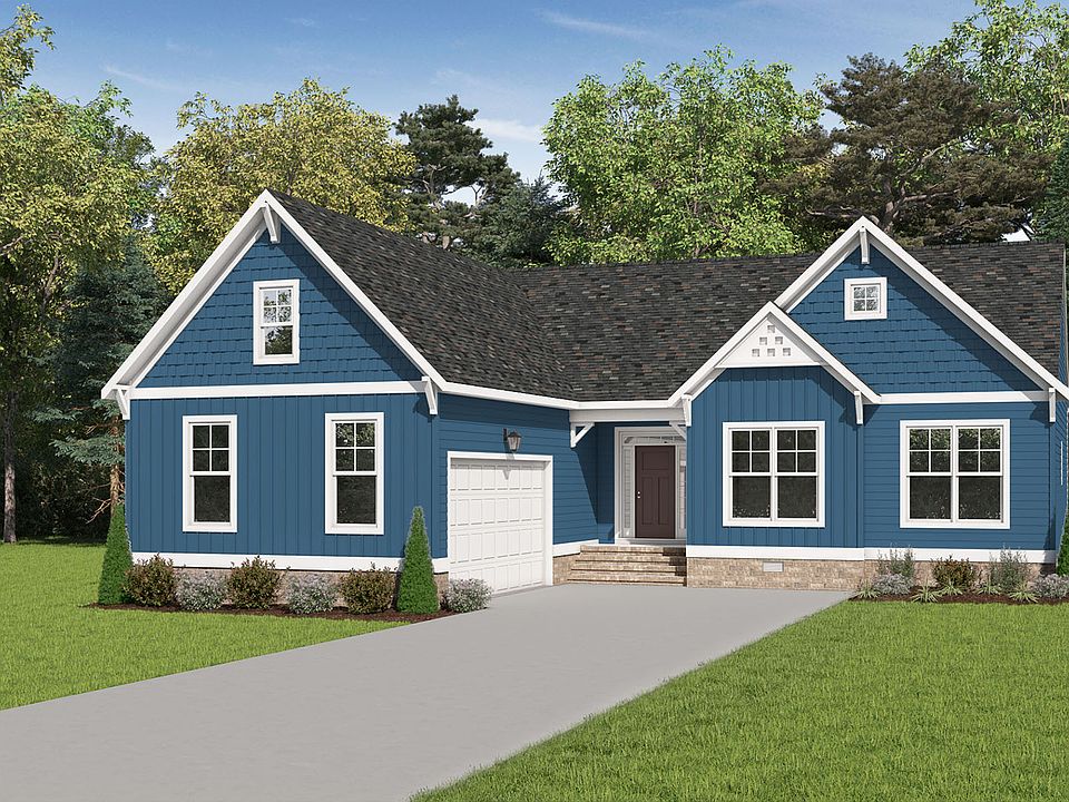 Treyburn II - Arts Crafts ART Court yard garage