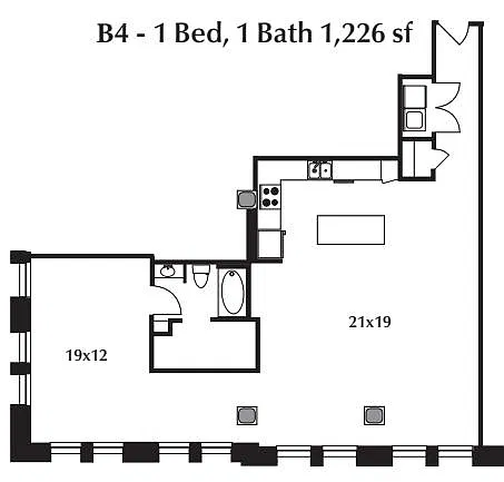 Floor plan B4
