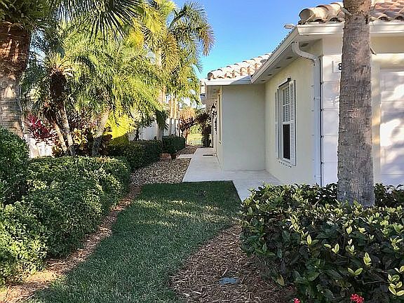 Walk to front door