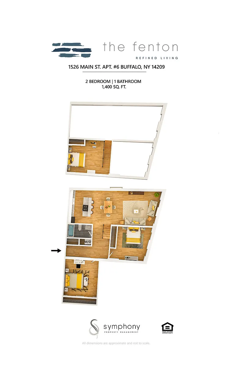 Floor plan The Loft Collection (B1UN)