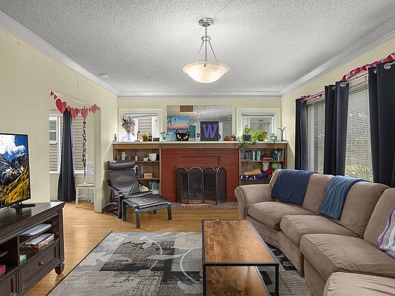 Large living room with lots of light on those dark days!