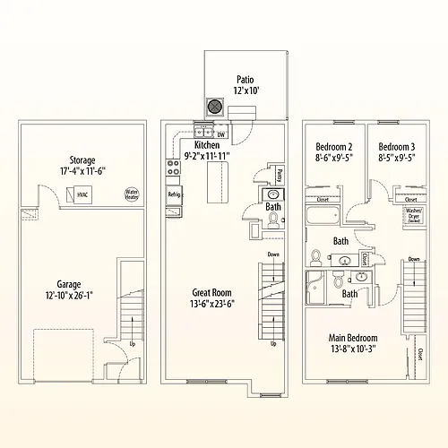 Floor plan Dee