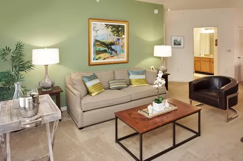 Spacious Living Room - Forty57 Apartments