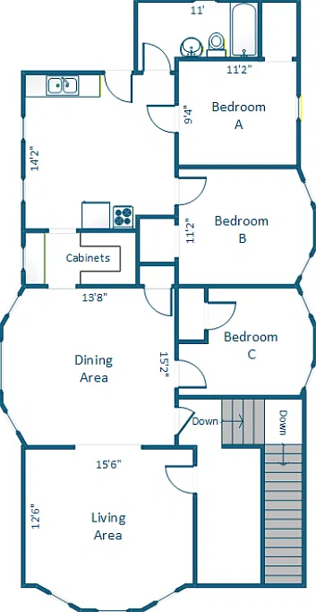 3 bed, 1563 sqft, $2,395 — Photo 2