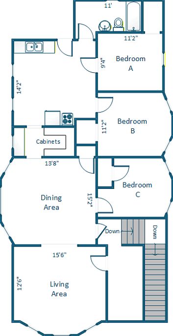 2nd image of 1252 Spaight St APT 1