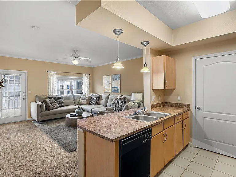 Apartment Living Room at Cason Estates in Murfreesboro