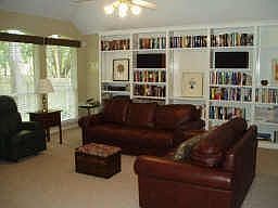 Awesome built-ins family room