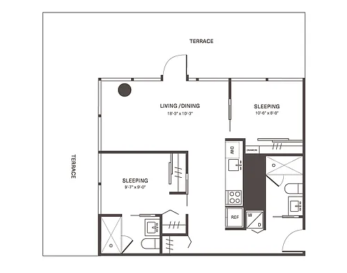 Floor plan L1T