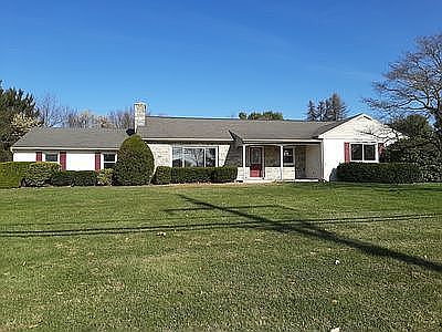 Front of home/front yard.  