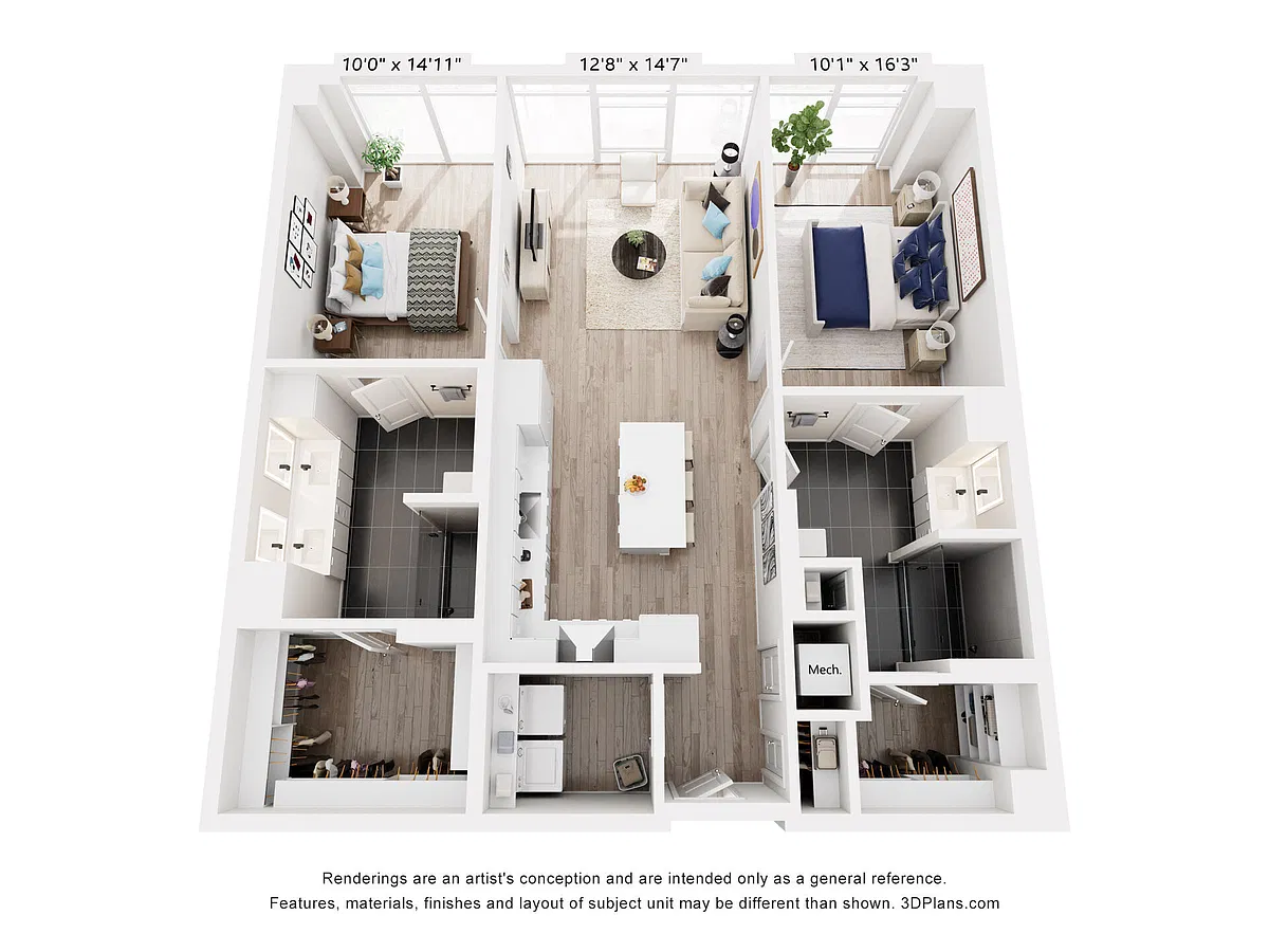 Floor plan B8