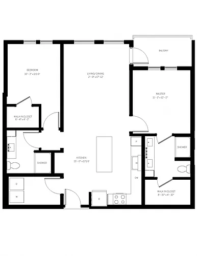 Floor plan B2