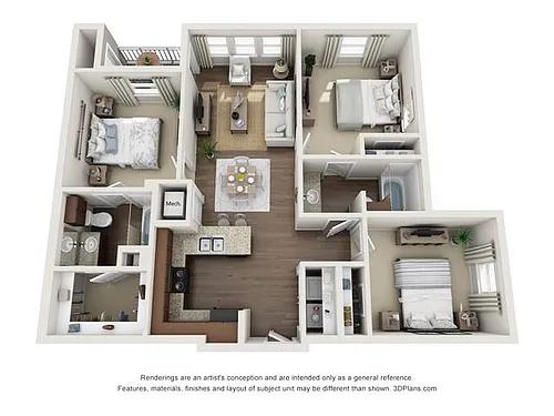 Floor plan Cypress