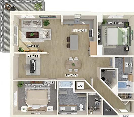 Treo Apartments — Photo 47