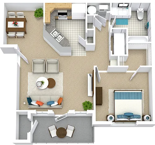 Floor plan The Birch