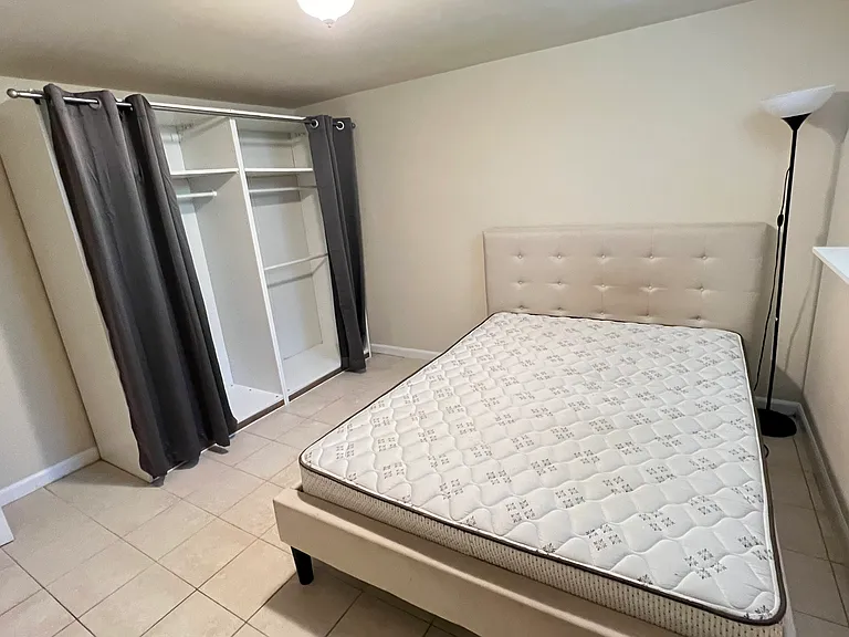 Basement bedroom