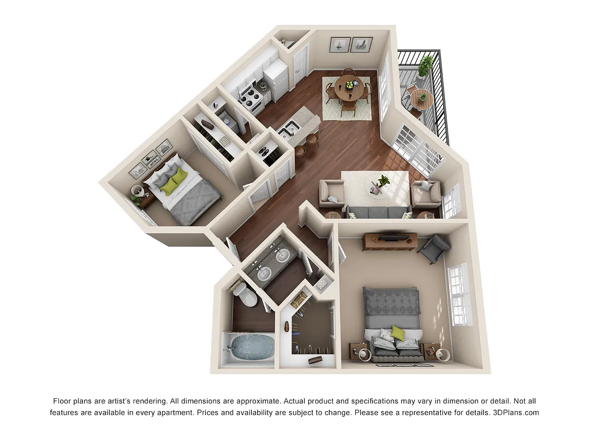 Floor plan B1