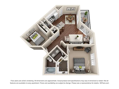 Floor plan B1