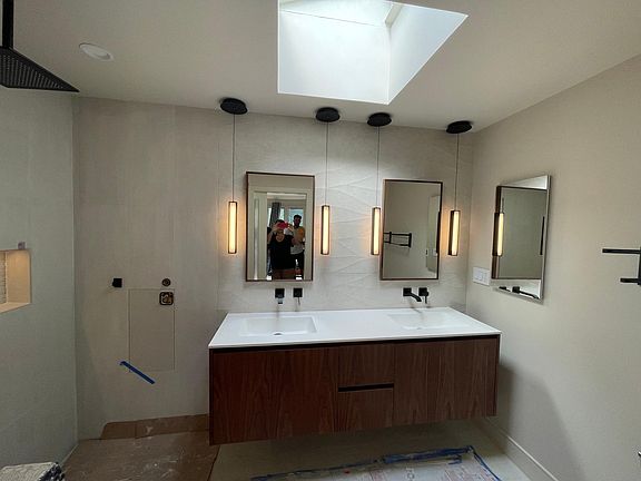 almost finished bathroom