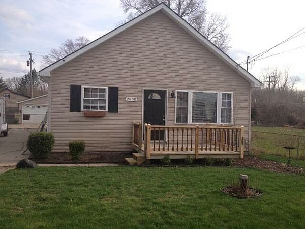 Landscaping done since photo taken