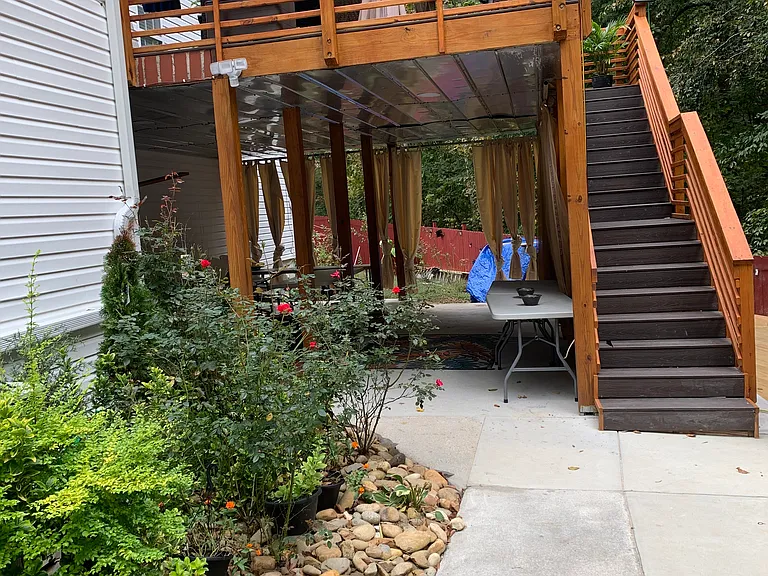 Entrance to apartment below deck
