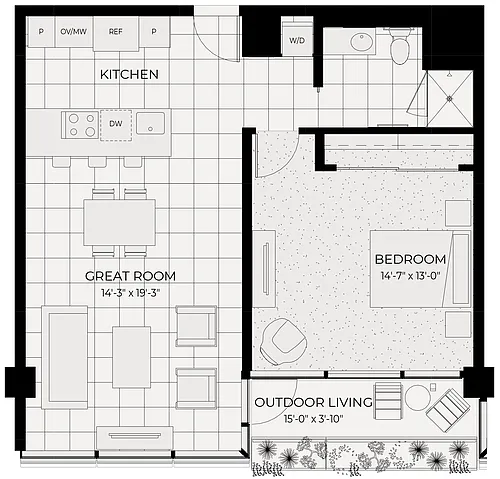 Floor plan Monterey
