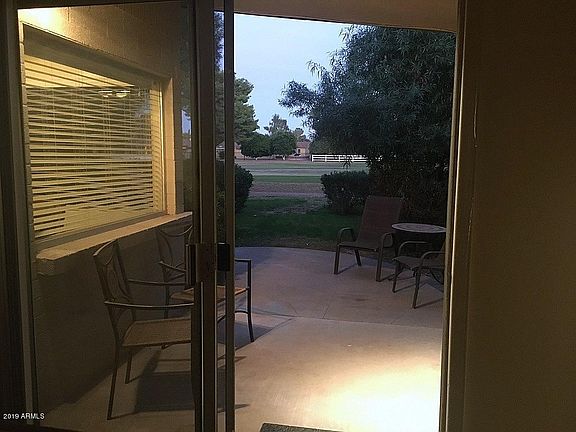 View from  inside looking to back patio