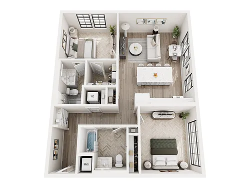 Floor plan B4