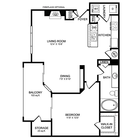 Floor plan A4.2 Renovated