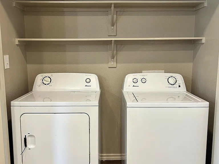 Convenient In-Unit Laundry Room