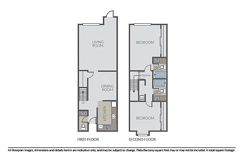 Floor plan Plan 2D Townhome
