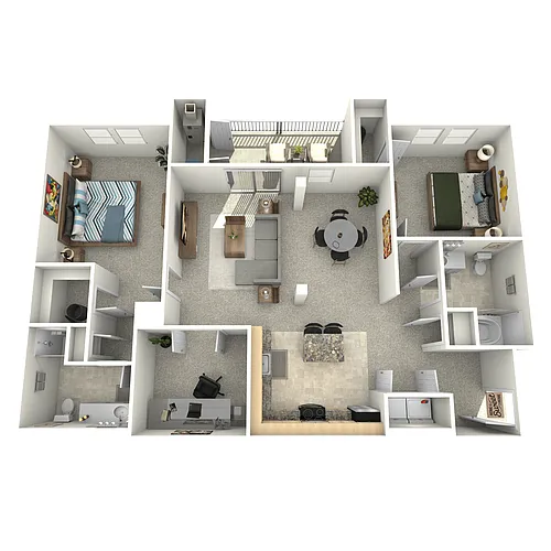 Floor plan ROSSLYN