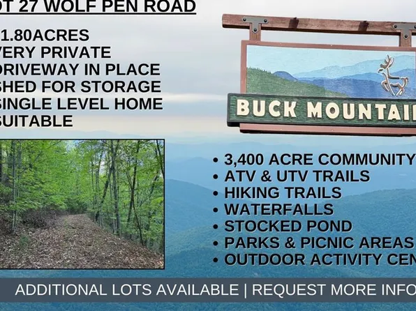 LOT 27 Wolf Pen Rd Lot 27, Purlear, NC 28665