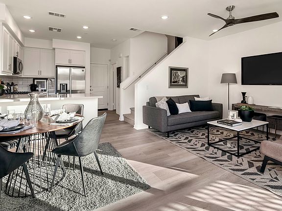 Model home great room used for representational purposes only