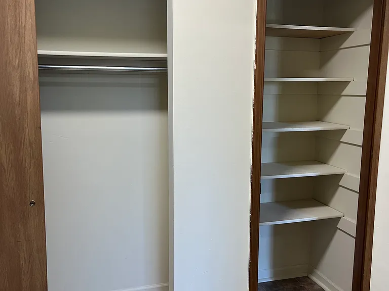 hall closet & pantry