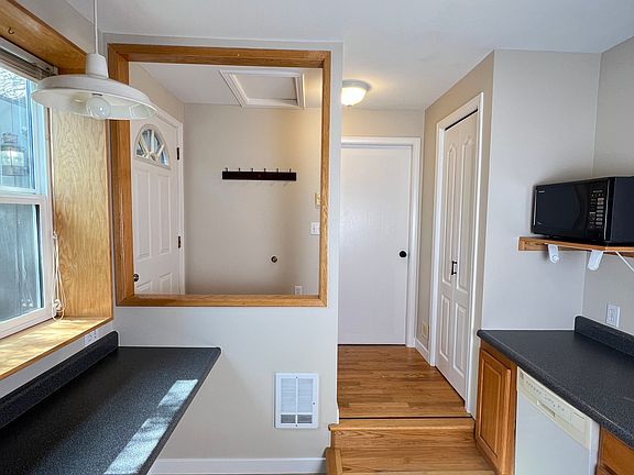 Kitchen to entry way