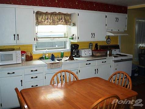 roomy kitchen