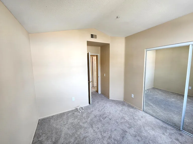 2nd bedroom looking out.