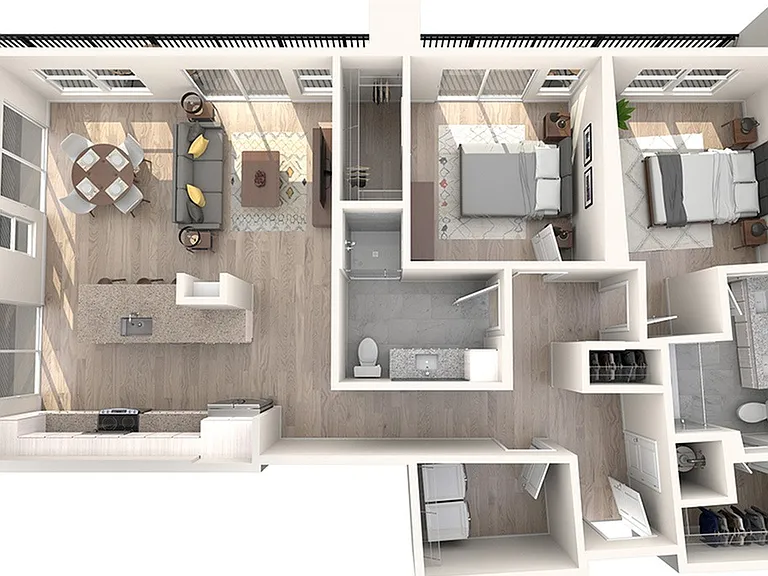 2 Bedroom 2 Bath 2 Bedroom 2 Bath