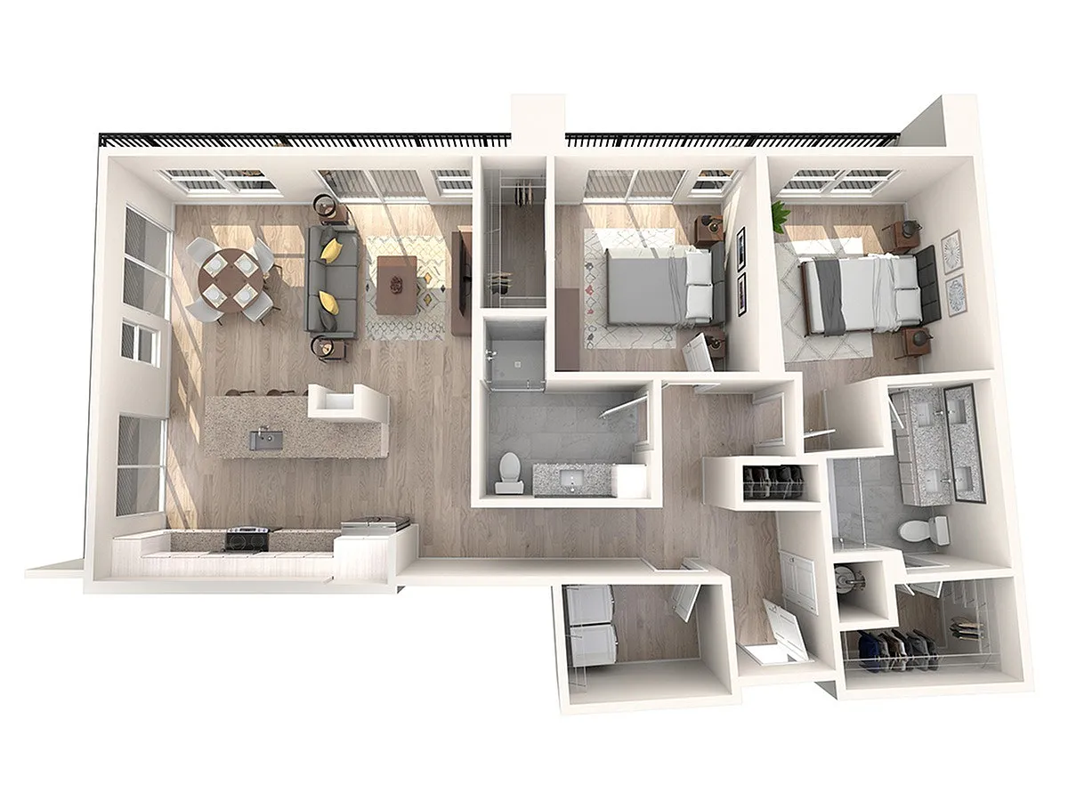 Floor plan O