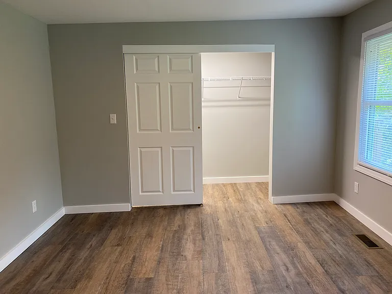 Primary Bedroom right off living room
