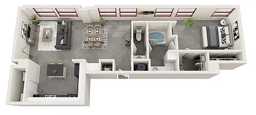 Floor plan A1F