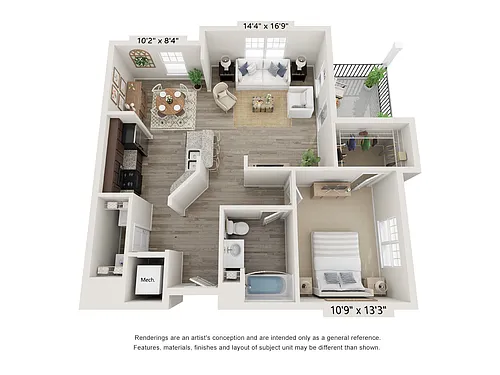 Floor plan Leyland